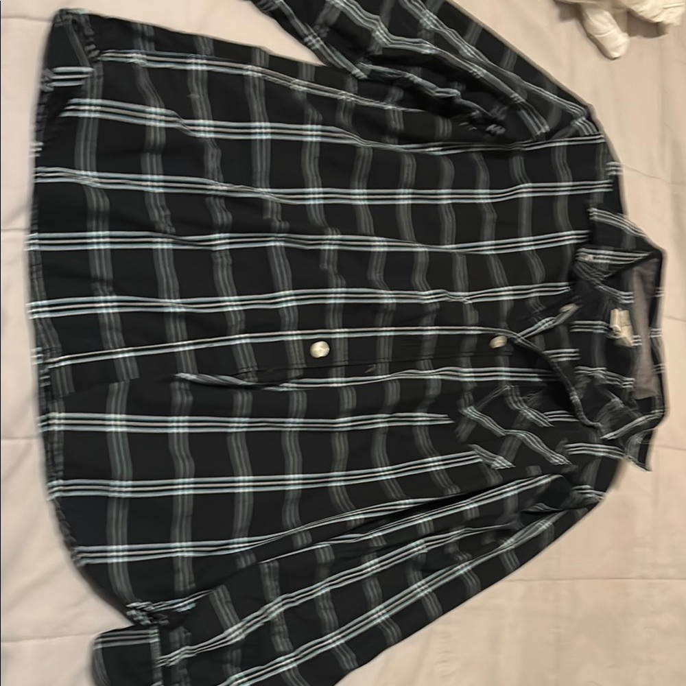 Volcom boys long sleeve button up
